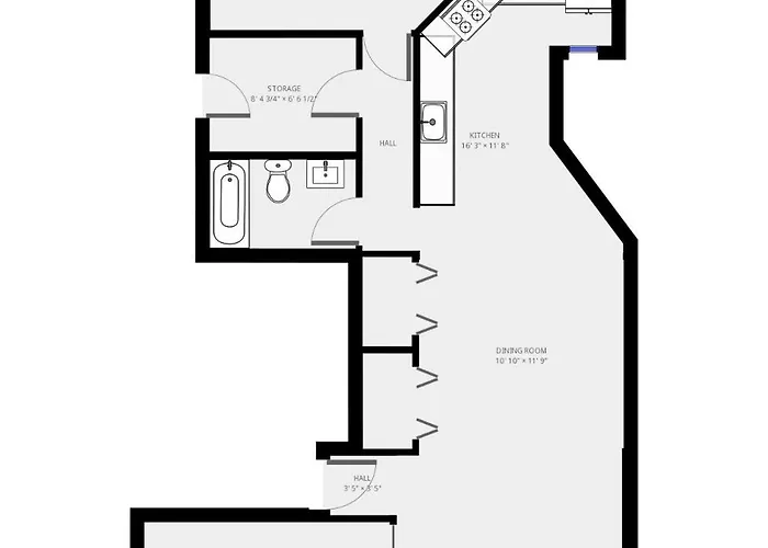 Beautifully Remodeled Flat Downtown #3n * Chicago